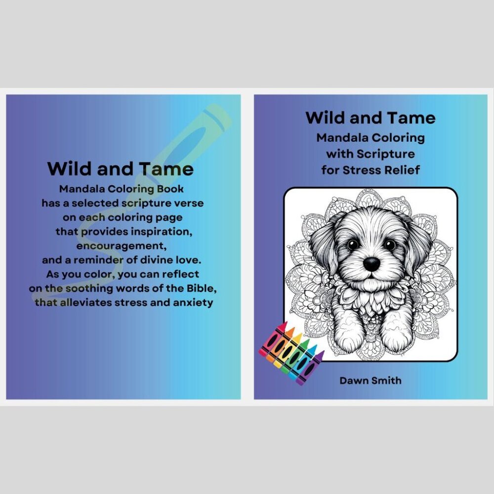 Wildlife Adult Coloring Book: Mandala Stress relief , with Scripture